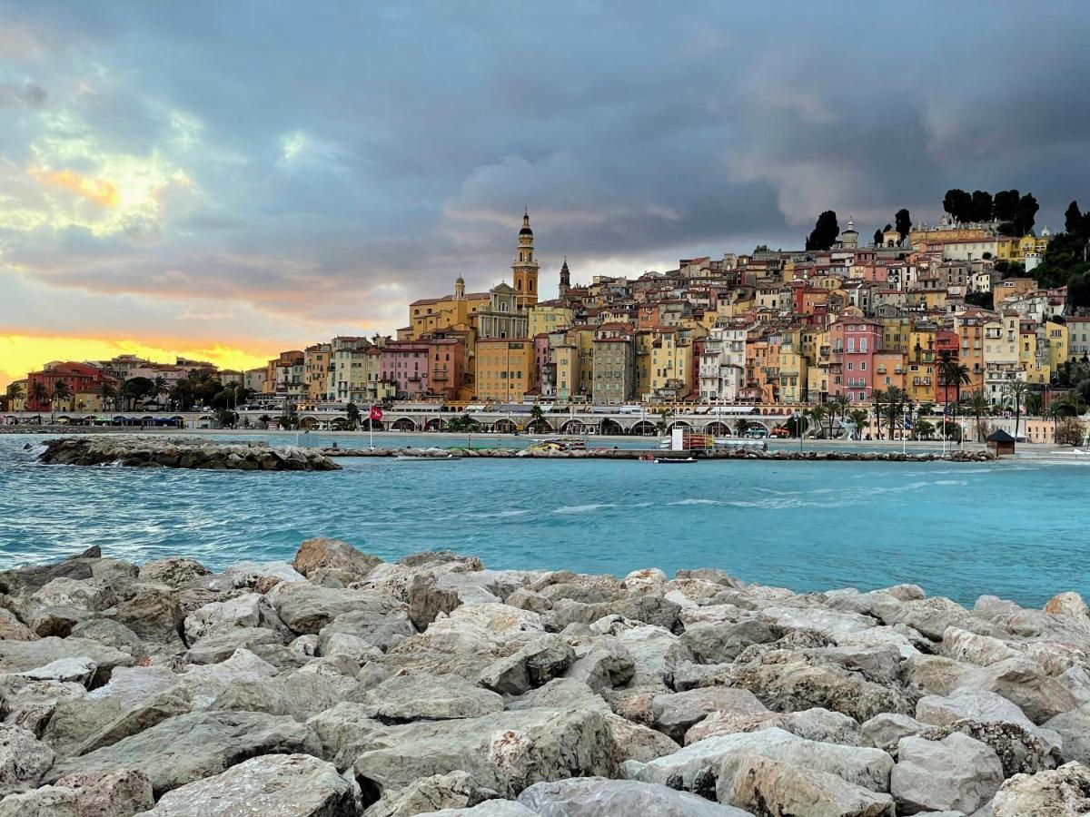 Regina Sur La Plage Menton Eksteriør bilde